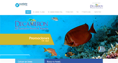 Desktop Screenshot of decameroncolombia.com